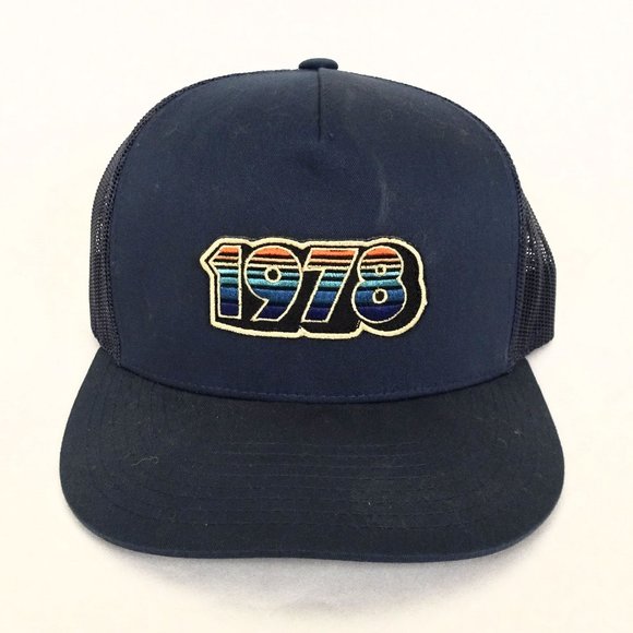 1978 44th Birthday Trucker Hat Cap Rainbow Pride Embroidered Adjustable Retro - Picture 3 of 4
